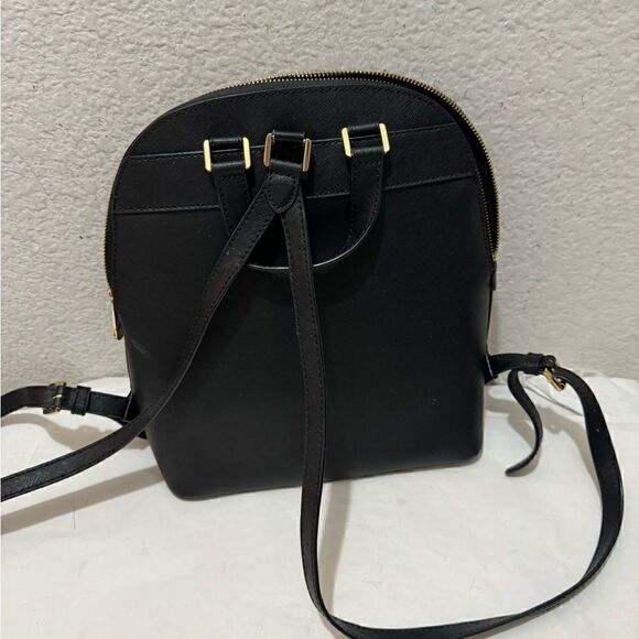 Michael Kors saffiano Black Emmy Leather Backpack main image 11